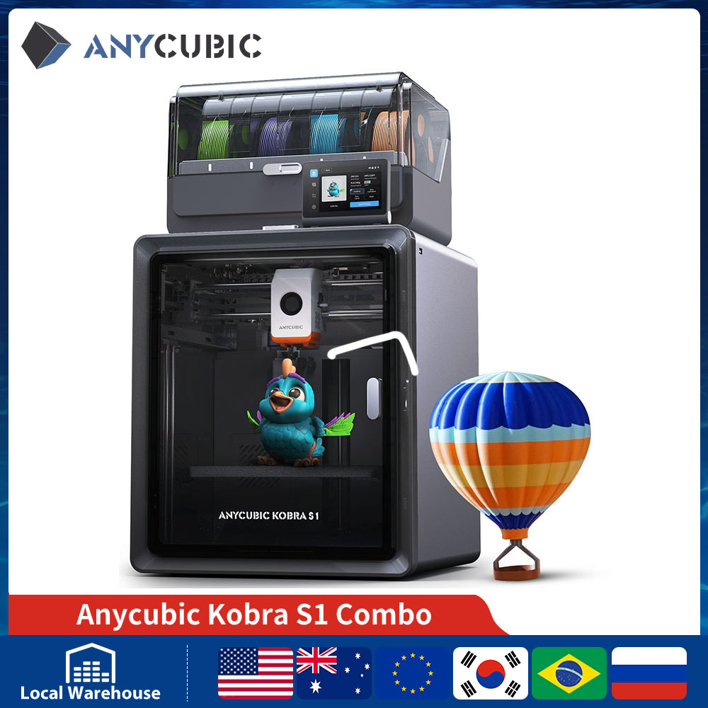 3D Printing Online Service - Anycubic Kobra S1 コンボ マルチカラー 3Dプリンター