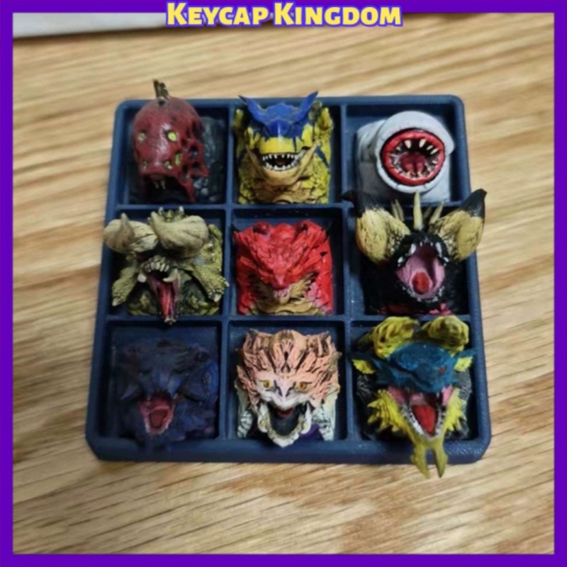 3D Printing Liquid - モンスターハンタードラゴン樹脂カスタムキーキャップメカニカルキーボードパーソナライズされた DIY 3D 印刷ゲームキーキャップホリデーギフトコレクション