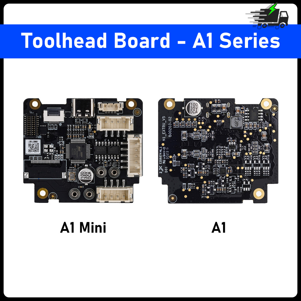 Motherboard 3D Printer - Bambu Lab A1 Mini 3Dプリンター用A1シリーズツールヘッドボード押出機メインボードTHボード交換部品ツールヘッドコントロールボード