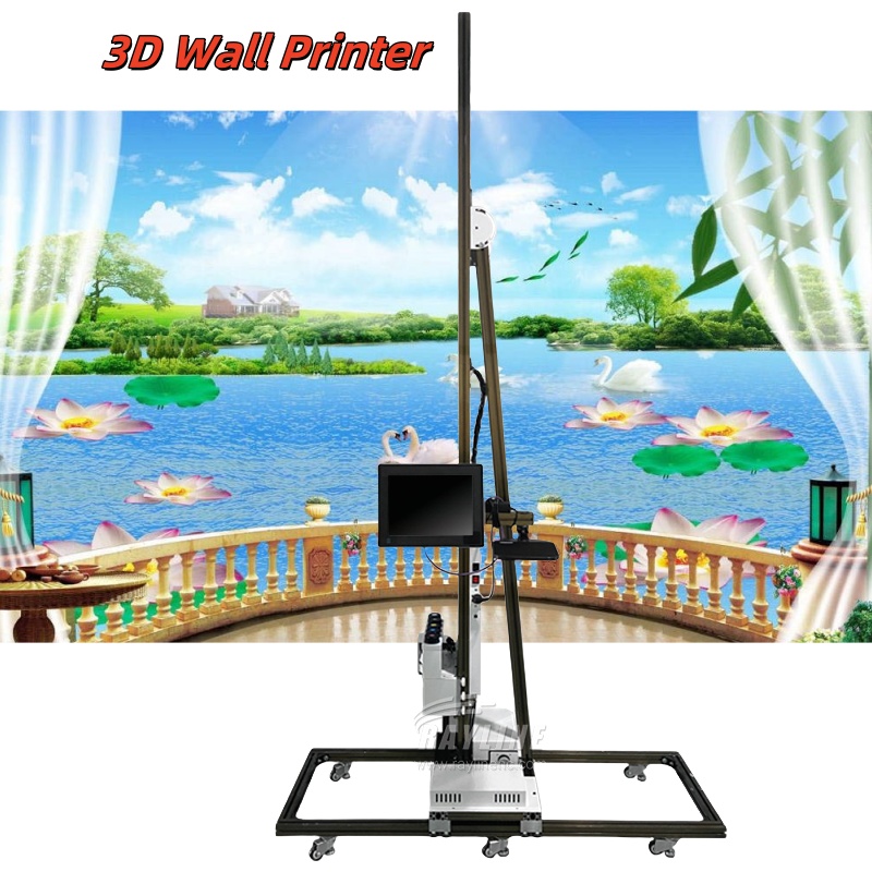 3D Printing Machine - 3D垂直壁印刷機 壁インクジェットプリンター 屋内外対応 HD高精度 背景壁 ガラス