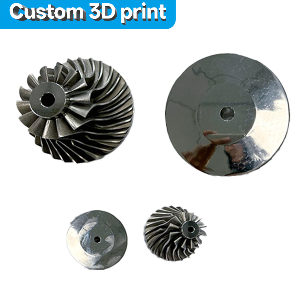 3D Printing And Additive Manufacturing - カスタムメタル3Dプリントターボインペラー、SLM加法造形コンプレッサータービンホイール、アルミニウムチタン合金航空宇宙用