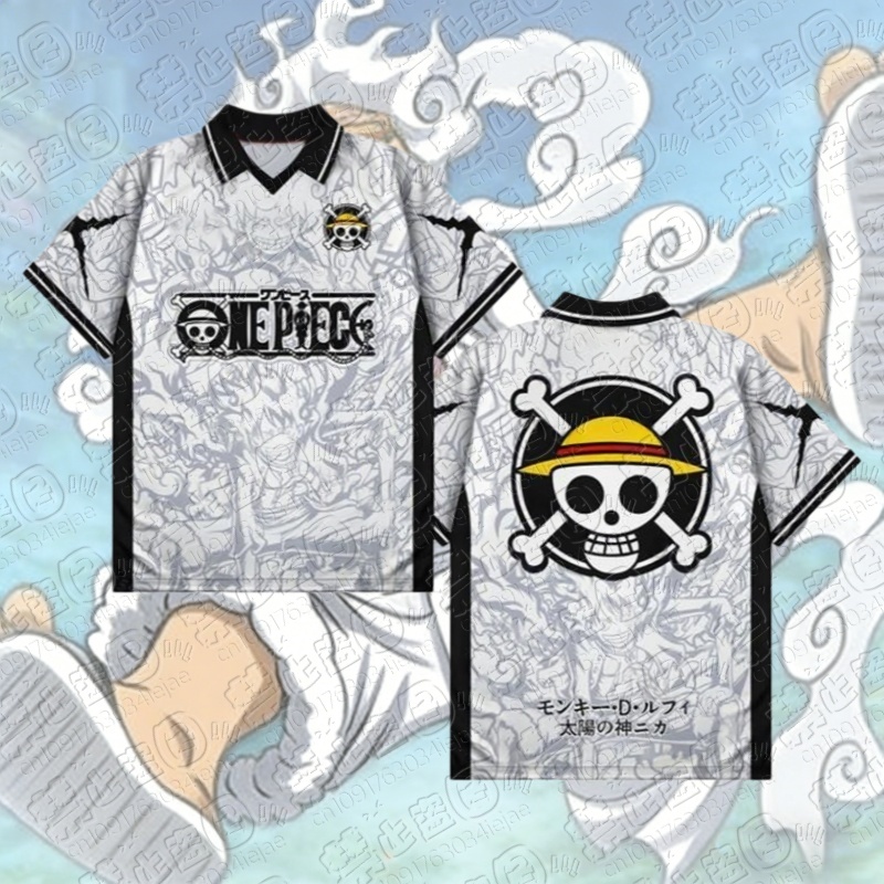 3D Printing Examples - 2026 アニメワンピースルフィ 3D プリント Tシャツ服ポロ V