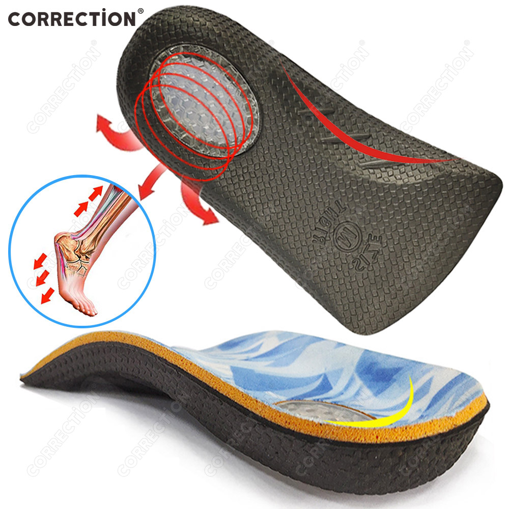 3D Printing Orthopedics - 足の衝撃吸収のための整形外科用インソール 3D アーチサポート 健康ソールパッド スポーツアーチサポート 足の痛みケア