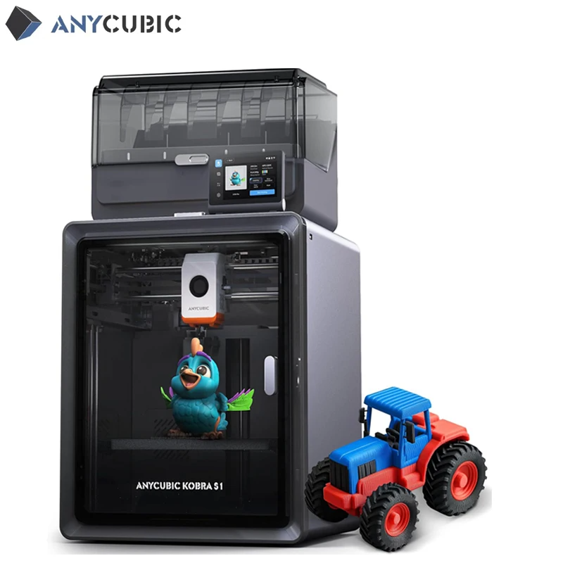 3D Printing Online Service - Anycubic Kobra S1 Combo マルチカラー3Dプリンター 高速
