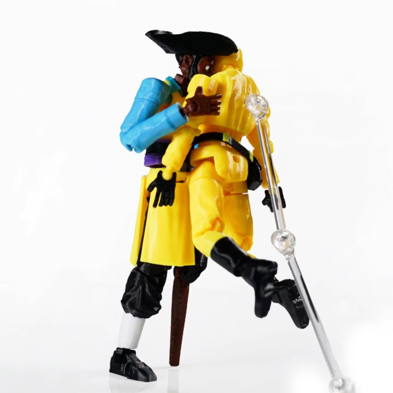 スーパー3Dプリント製多関節アクションフィギュア バックルー - 3D Printing Joint のレビューと価格