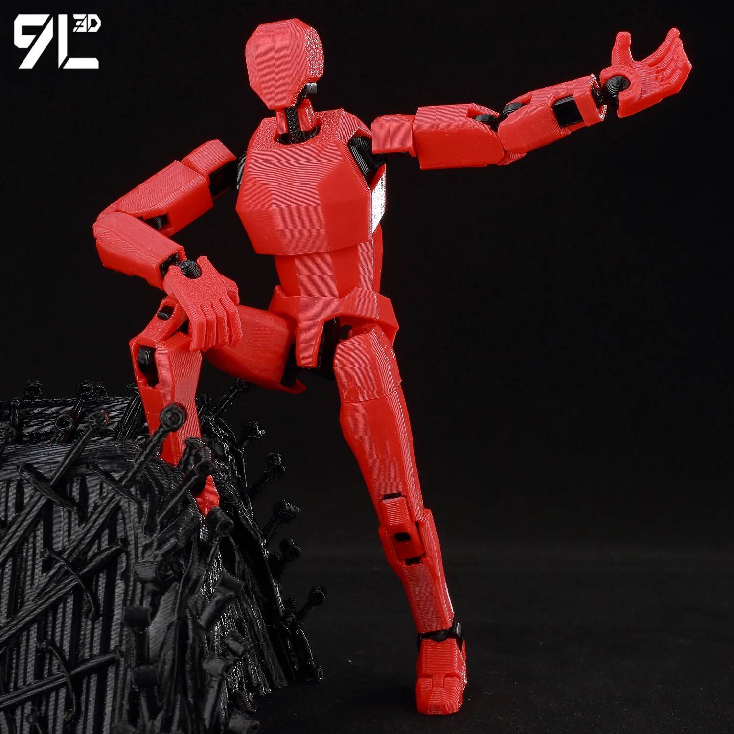 9L3Dプリント製 ダミー13 ラッキー13 T13 アクシ - 3D Printing Joint のレビューと価格