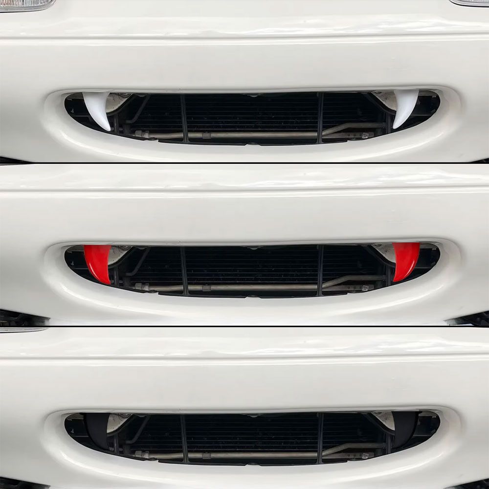 2個入り 車のフロントグリル スタイリング装飾アクセサリー  - 3D Printing Car のレビューと価格