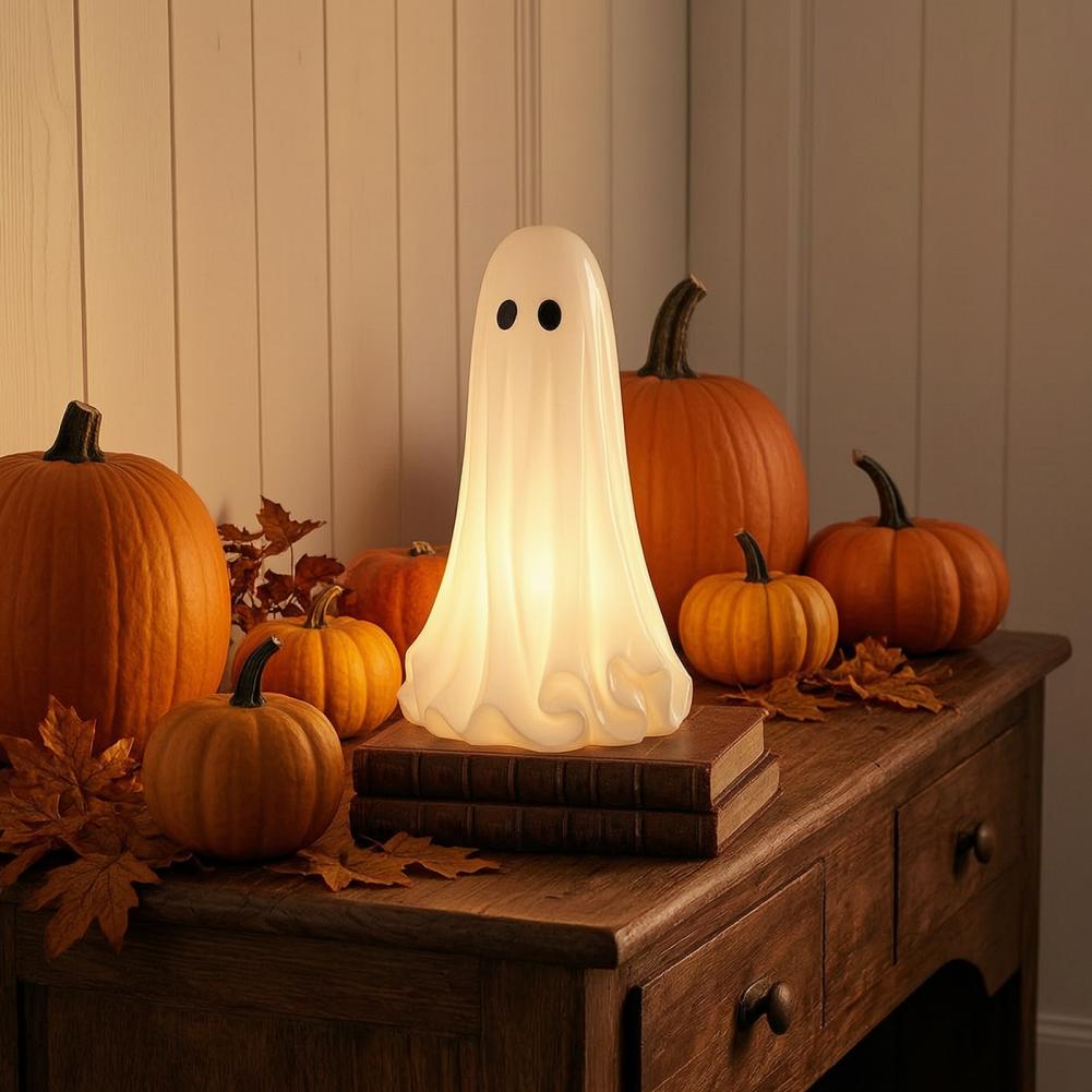 ライトアップゴーストハロウィンランプ 3DプリントLEDゴー - 3D Printing Ghosting のレビューと価格