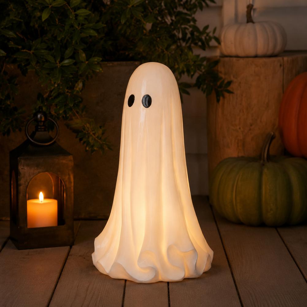 ライトアップゴーストハロウィンランプ 3DプリントLEDゴー - 3D Printing Ghosting のレビューと価格