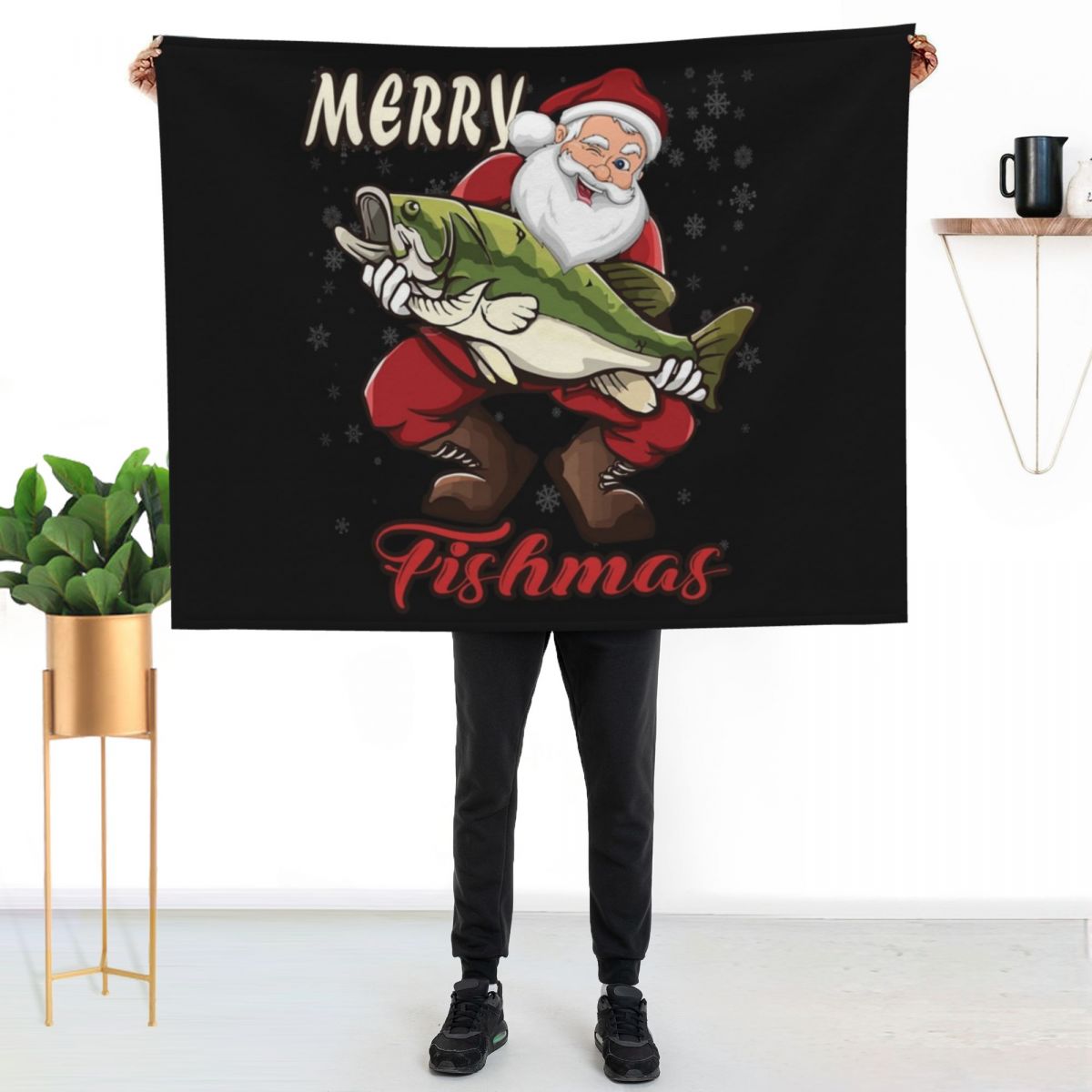 メリー・フィッシュマス - 面白いバス釣り、クリスマス、サン - 3D Printing Xmas Ideas のレビューと価格