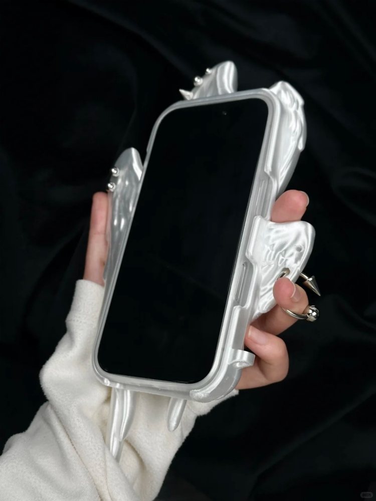 オリジナル Y2k 六翼天使リベットピアス中空カットアウト電 - 3D Printing Examples のレビューと価格
