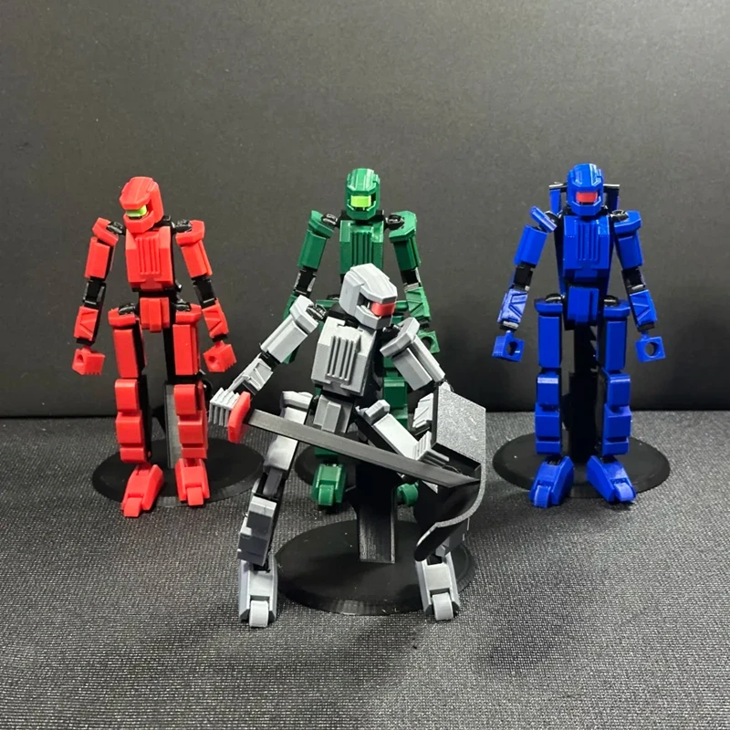 創造的な多関節可動変形ロボット3Dプリントマネキン人形アクシ - 3D Printing Joint のレビューと価格