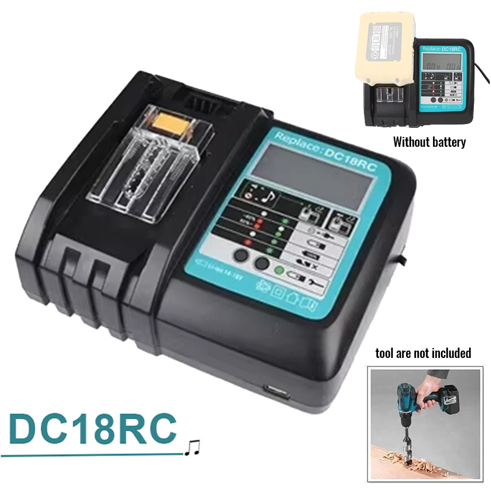 DC18RC リチウムイオンバッテリー 3A 充電器マキタ  - Makita Drill Hp1640 のレビューと価格