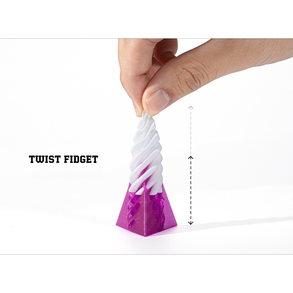 3D プリントヘリックススクリュー回転おもちゃストレス軽減ツ - 3D Printing Liquid のレビューと価格