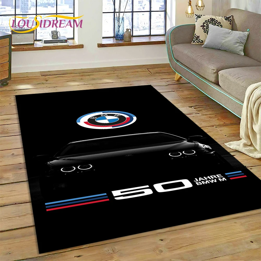 レーシングカーロゴ B-BMW 3D プリントラグカーペット - 3D Printing Online Service のレビューと価格