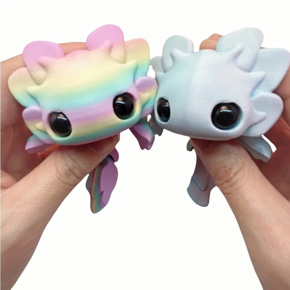 3D プリントサラマンダーフィギュアおもちゃマルチジョイント - 3D Printing Liquid のレビューと価格