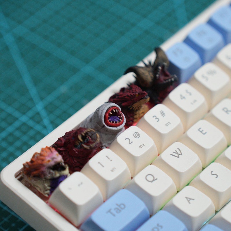 モンスターハンタードラゴン樹脂カスタムキーキャップメカニカル - 3D Printing Liquid のレビューと価格