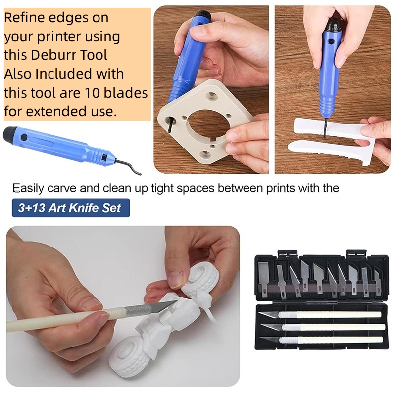 38点セット 3Dモデル研磨ツール バリ取り 彫刻ナイフキッ - 3D Printing Files のレビューと価格