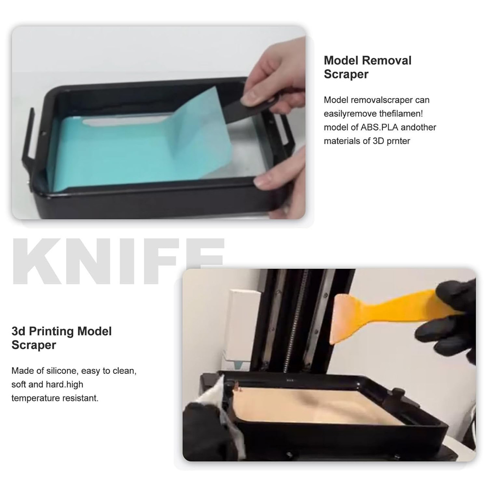 3Dプリンターツールキット,ステンレス鋼漏斗,シリコンマット - 3D Printing Files のレビューと価格