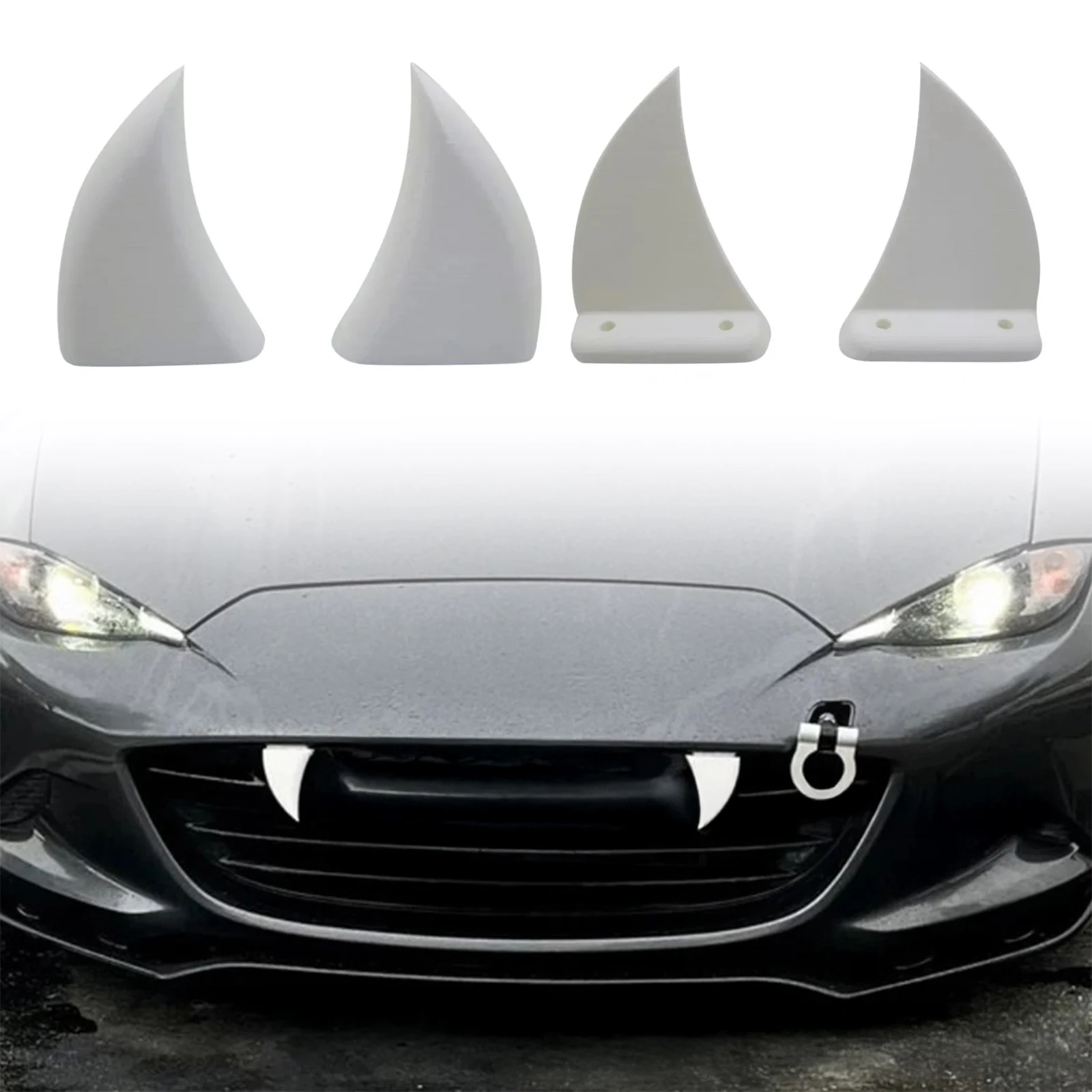 車の牙 車の歯の装飾 3Dプリント製吸血鬼の歯の装飾 トリッ - 3D Printing Tooth のレビューと価格