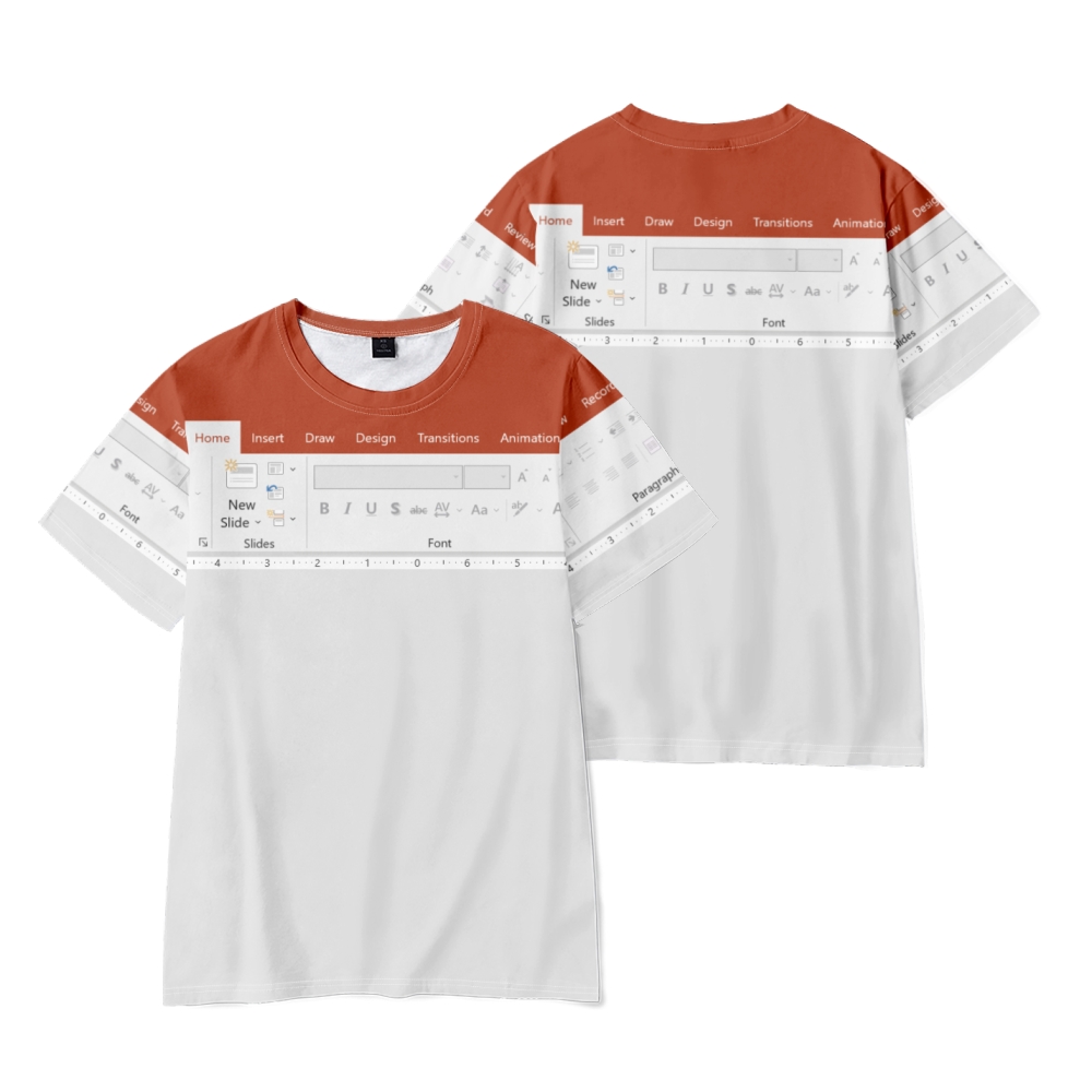 面白いエクセルソフトウェア3DプリントTシャツ メンズ レデ - 3D Printing Online Service のレビューと価格
