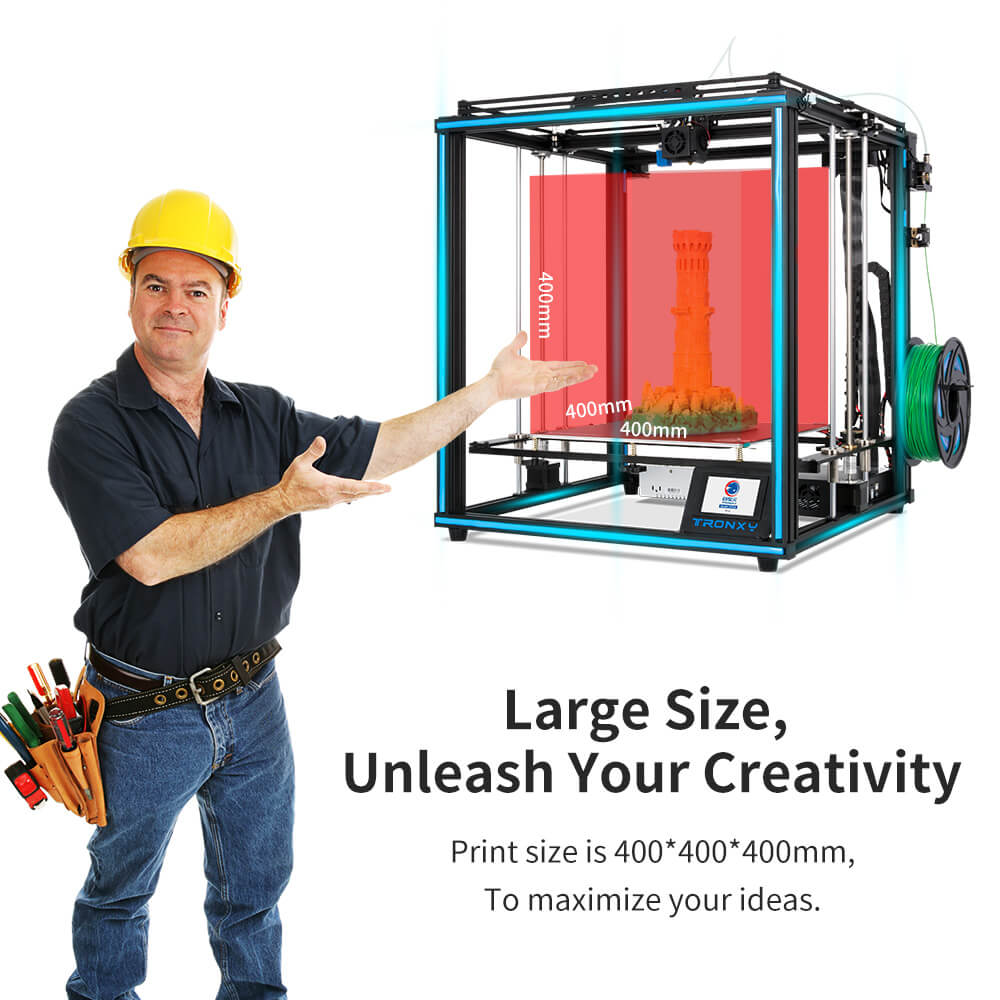 Tronxy X5SA 3D プリンタベッド印刷サイズ 8  - 3D Printing Online Service のレビューと価格