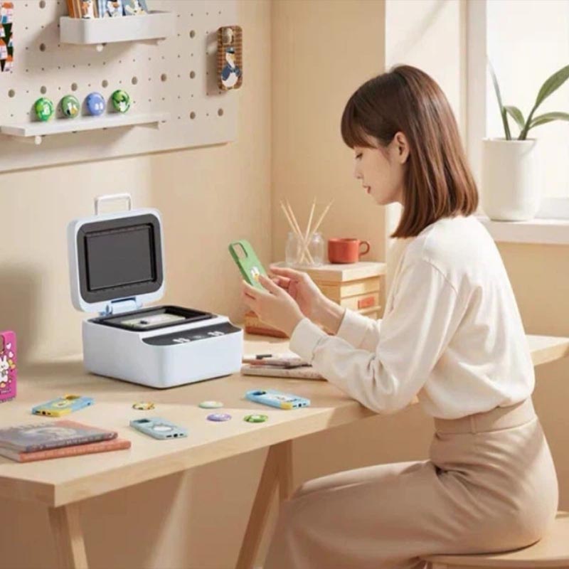 ヒートプレス機小型フラットベッドDIY電話ケース印刷真空熱転 - 3D Printing Machine のレビューと価格