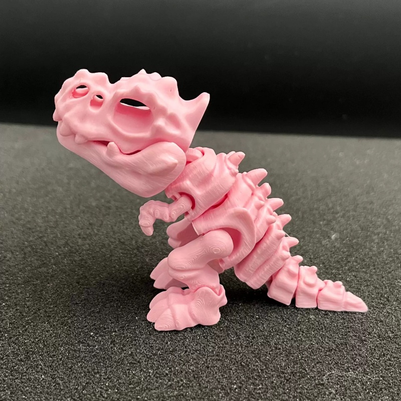 在庫あり 新品 スケルトン 指を噛むティラノサウルスレックス - 3D Printing Joint のレビューと価格