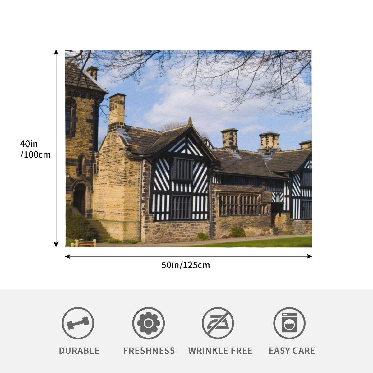 シブデン・ホール - ウェスト・ヨークシャー。1420年頃に - 3D Printing Yorkshire のレビューと価格