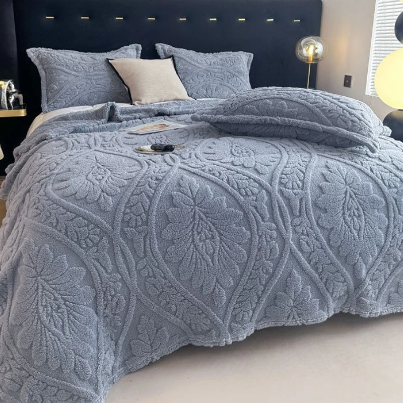 ヨーロッパスタイルの 3D 花柄プリントブランケット大人用厚 - 3D Printing Quilting のレビューと価格
