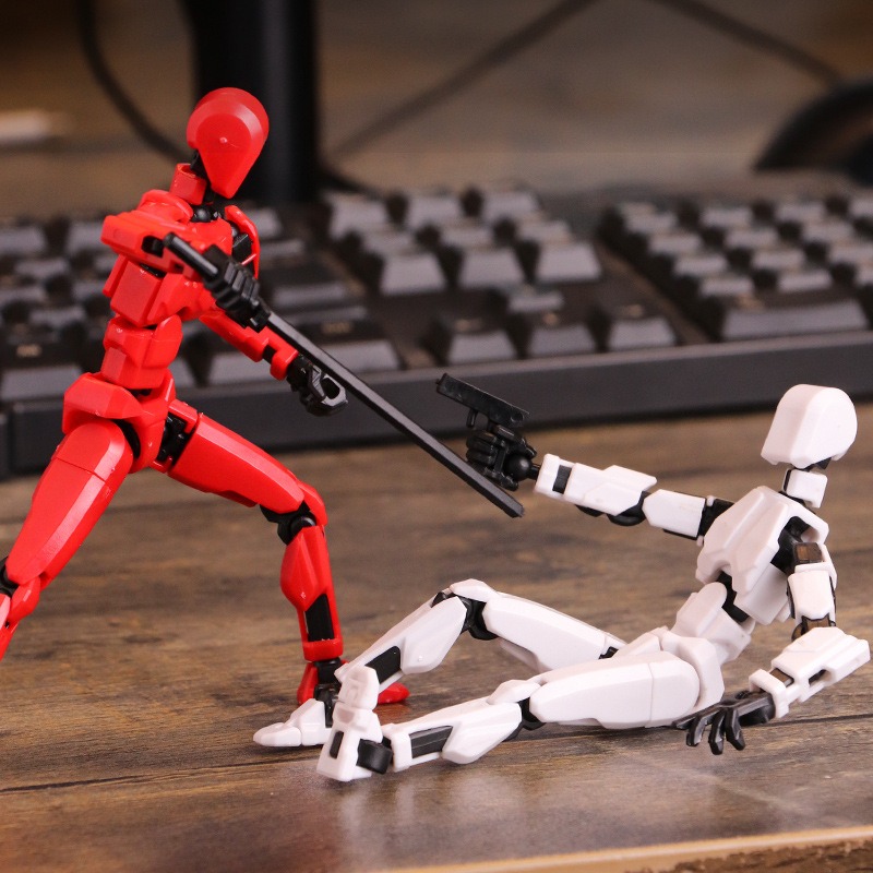 1個13関節可動フィギュアDIY組み立ておもちゃ3Dプリント - 3D Printing Joint のレビューと価格