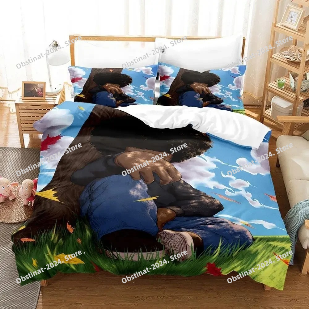 ブーンドックス寝具セット プリント掛け布団カバー シーツ 枕 - 3D Printing Quilting のレビューと価格