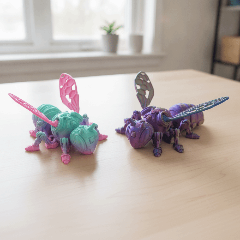 可動関節3Dプリント蜂モデル翼関節3Dプリントメカニカルビー - 3D Printing Joint のレビューと価格