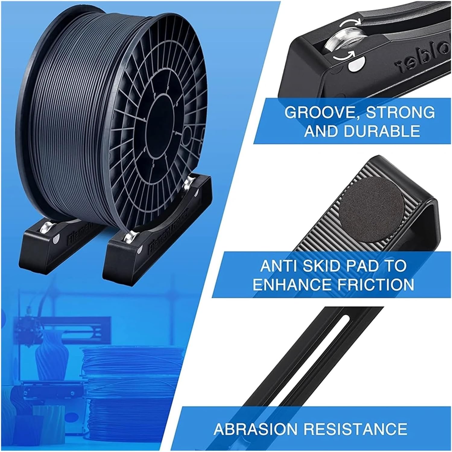 1KG フィラメントスプールホルダーベアリングデザイン消耗品 - Abs Filament Spool のレビューと価格