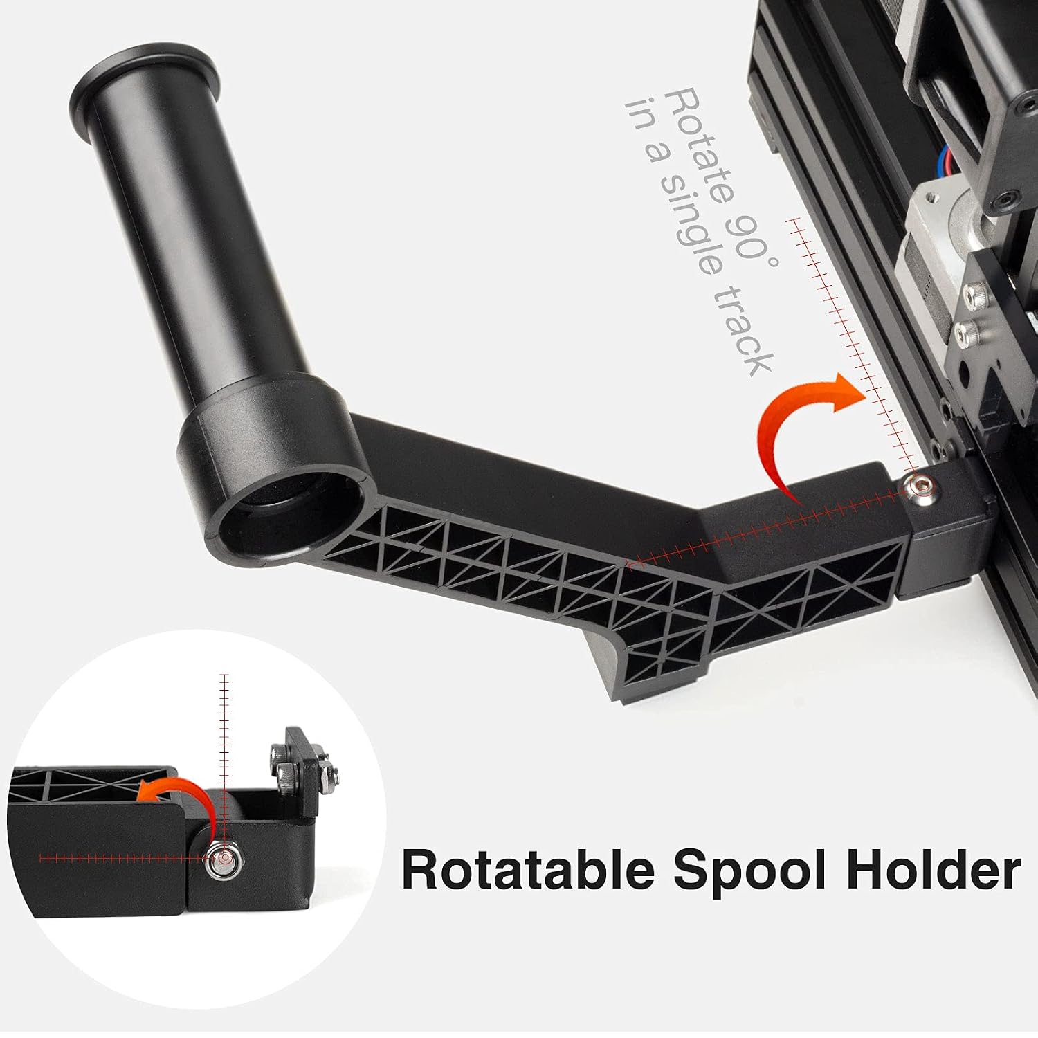 Creality 3Dプリンター用フィラメントスプールホルダ - 3D Printer Enclosure Frame のレビューと価格