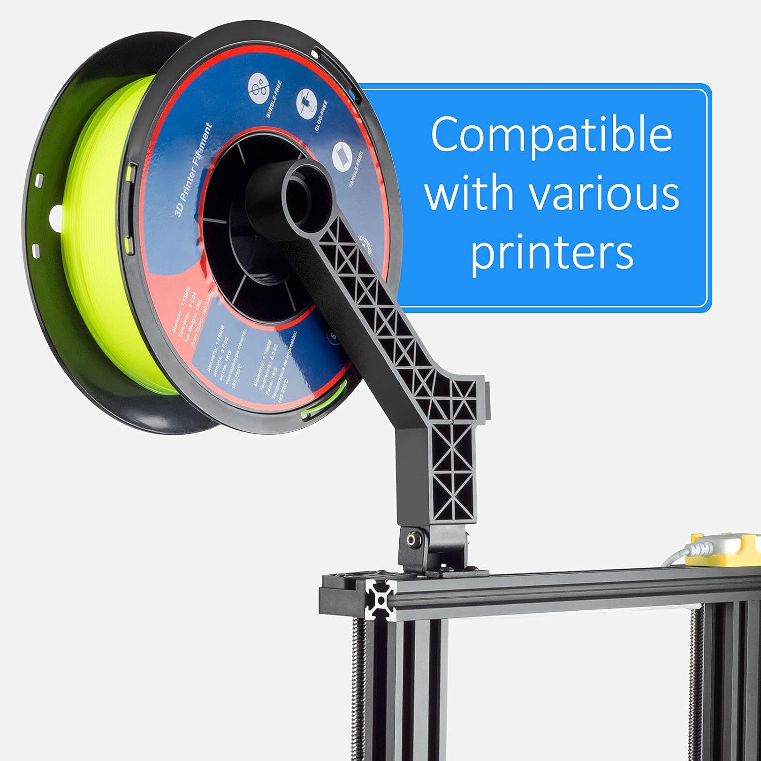 Creality 3Dプリンター用フィラメントスプールホルダ - 3D Printer Enclosure Frame のレビューと価格