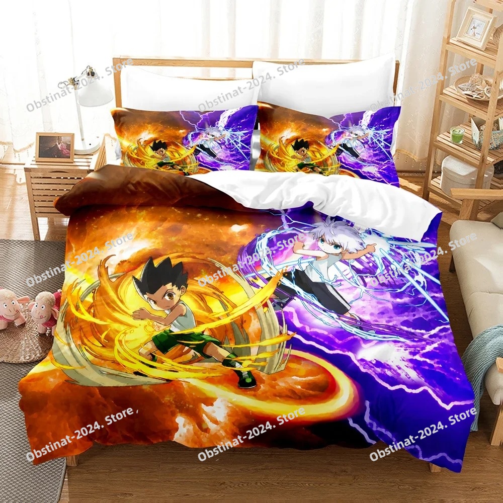 3Dアニメ ハンターハンター 寝具セット プリント寝具セット - 3D Printing Quilting のレビューと価格