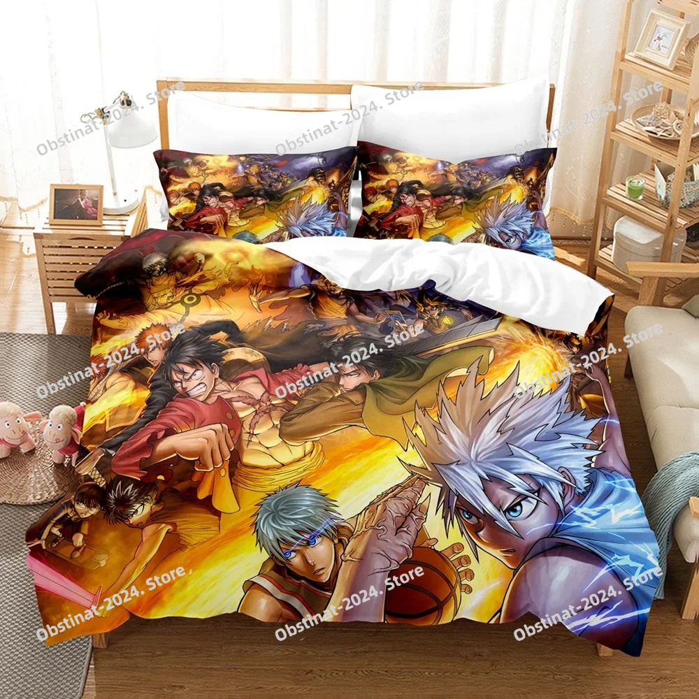 3Dアニメ ハンターハンター 寝具セット プリント寝具セット - 3D Printing Quilting のレビューと価格