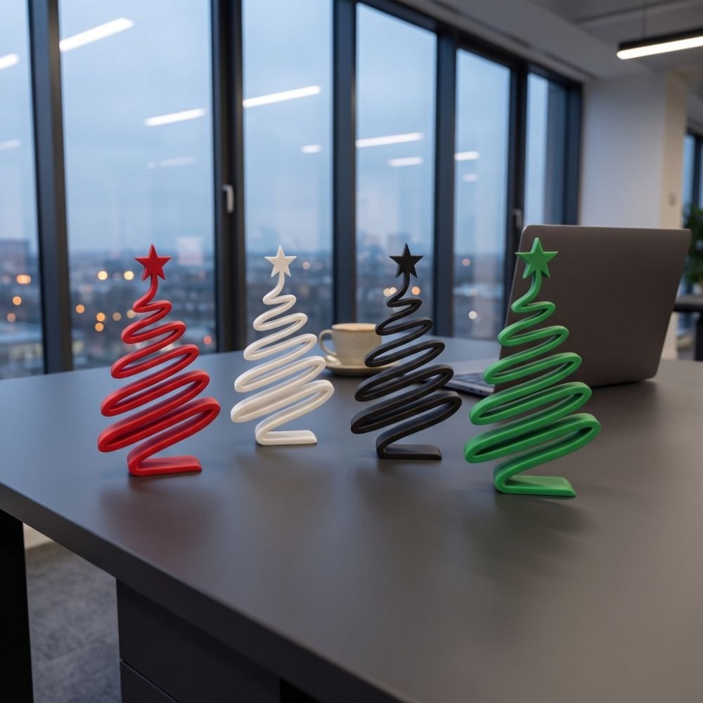 シンプルな3Dプリント製クリスマスフィギュア、家の装飾、芸術 - 3D Printing Xmas Ideas のレビューと価格