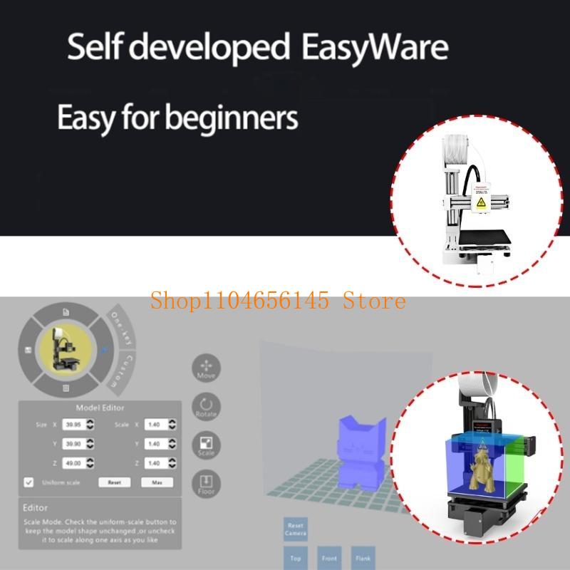 K10エントリーレベル3Dプリンター、自動スライスソフトウェ - 3D Printing Online Service のレビューと価格