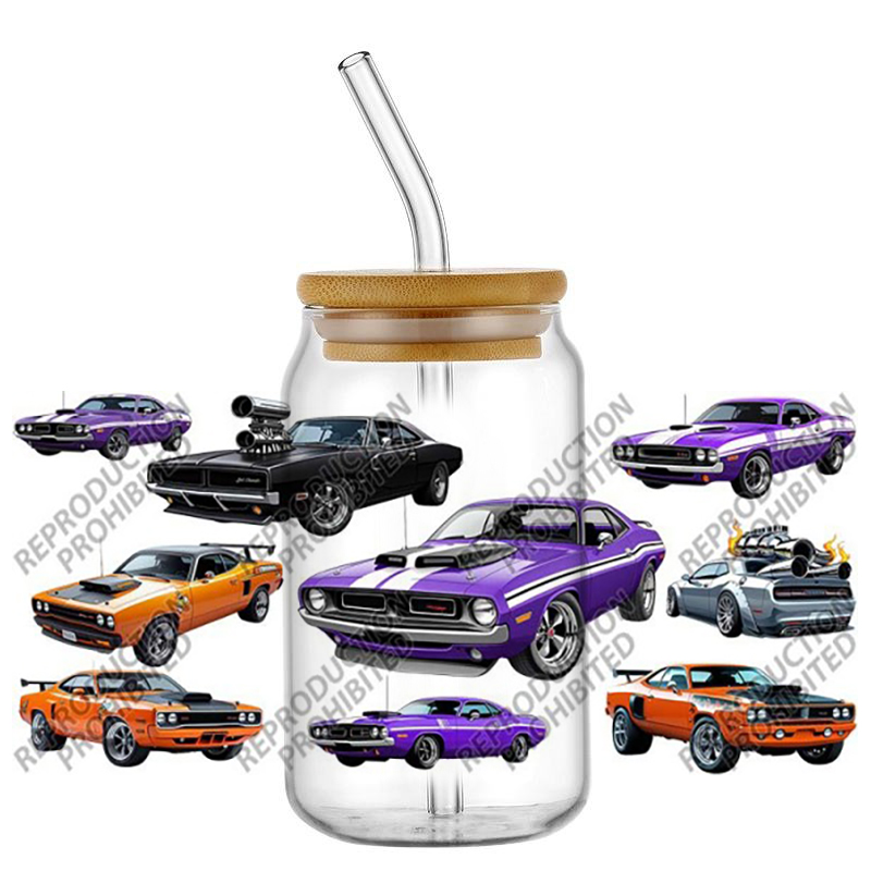 人気のスポーツカーシリーズ 16オンス UV DTF 3D転 - 3D Printing Car のレビューと価格