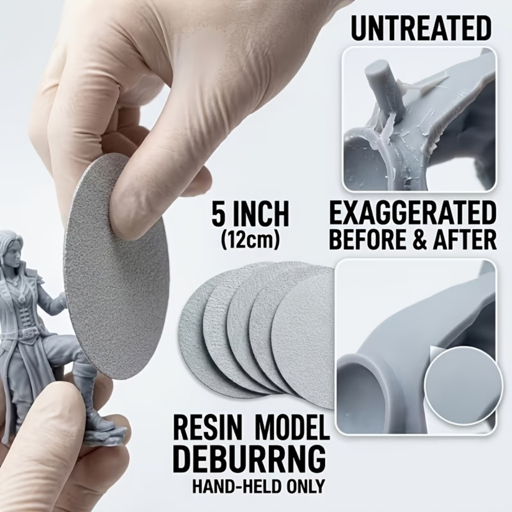 3Dプリンター用レジン研磨ディスク 5インチ。模型の細部を仕 - 3D Printing Figure のレビューと価格