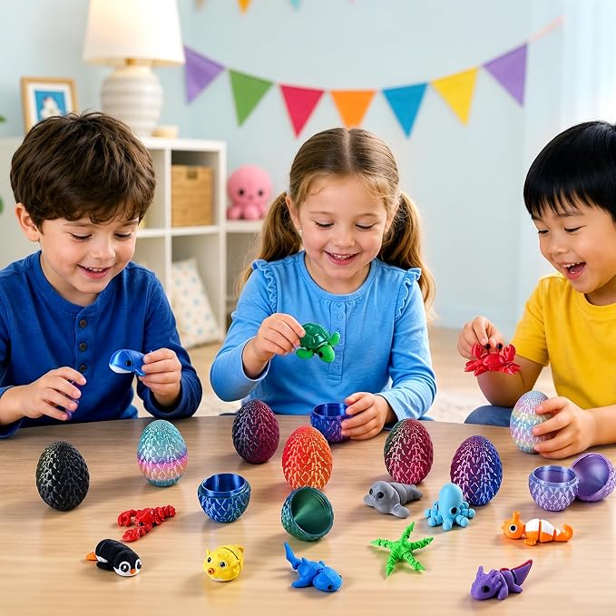 24個入り 3Dプリント サプライズエッグ ブラインドボック - 3D Printing Figure のレビューと価格